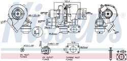 TURBINA NISSENS 93202 - Compatibil cu VW