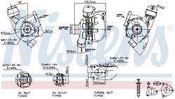 Turbina Nissens 93203