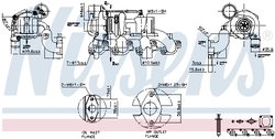 Turbina Nissens 93204
