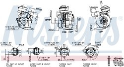 Turbina Nissens 93217