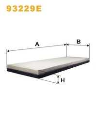 Filtru aer habitaclu WIX Filters 93229E