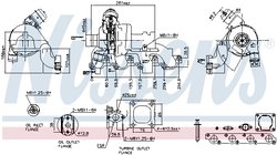Turbina Nissens 93227
