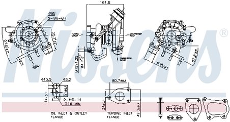 Turbina Nissens 93233