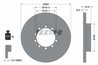 DISC FRANA TEXTAR 93242500 - Compatibil cu FORD, FORD (JMC), FORD AUSTRALIA