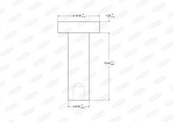 NIT, MATERIAL FRICTIUNE SABOTI FRANA BERAL 93251 - Compatibil cu MERCEDES-BENZ