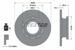Disc frana Textar 93260700