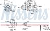 TURBINA NISSENS 93262 - Compatibil cu CITROEN, FIAT, PEUGEOT