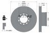Disc frana Textar 93291200
