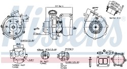 Turbina Nissens 93295