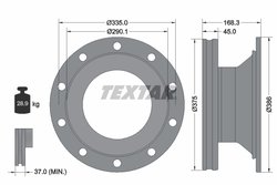 DISC FRANA TEXTAR 93308800 - Piesa auto compatibila cu mai multe marci
