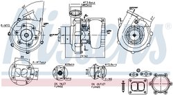 Turbina Nissens 93337