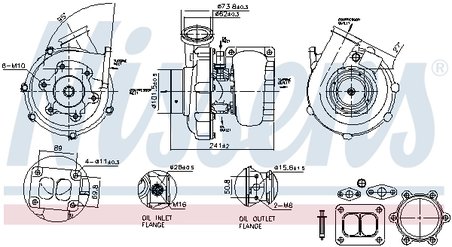 Turbina Nissens 93337