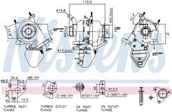 Turbina Nissens 93342
