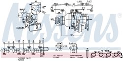 Turbina Nissens 93348