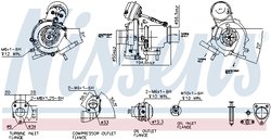 Turbina Nissens 93418