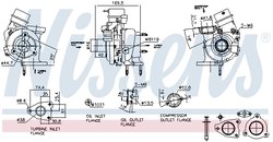 Turbina Nissens 93419