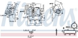 Turbina Nissens 93423