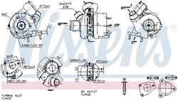 Turbina Nissens 93427