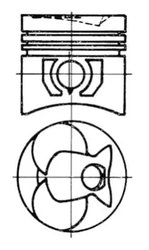 Piston Kolbenschmidt 93444620