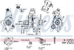 Turbina Nissens 93455