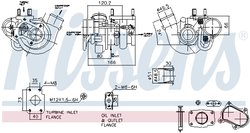 TURBINA NISSENS 93473 - Compatibil cu IVECO