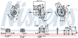 Turbina Nissens 93493