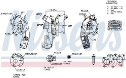 Turbina Nissens 93496