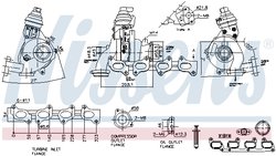 Turbina Nissens 93499