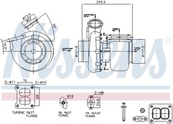Turbina Nissens 93581