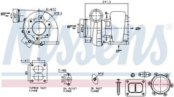 Turbina Nissens 93597