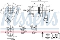 Turbina Nissens 93599