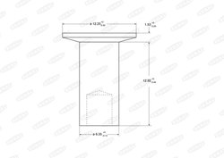 NIT, MATERIAL FRICTIUNE SABOTI FRANA BERAL 93683 - Compatibil cu DAF, ERF, FORD, VOLVO