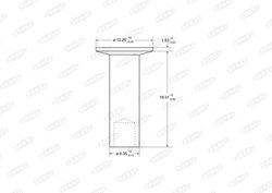 NIT, MATERIAL FRICTIUNE SABOTI FRANA BERAL 93687 - Compatibil cu SCANIA, VOLVO