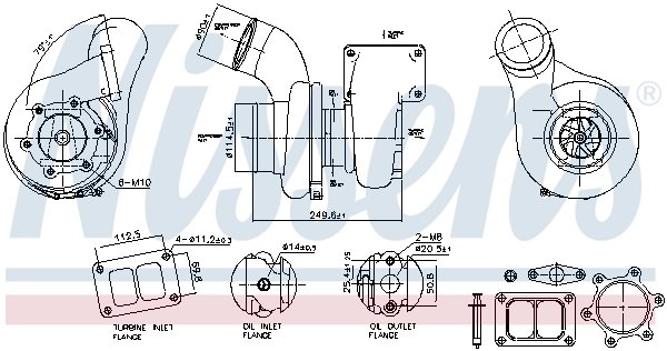Turbina Nissens 93691