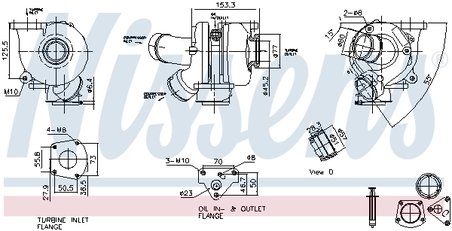 Turbina Nissens 93729