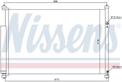 Radiator climatizare Nissens 940012