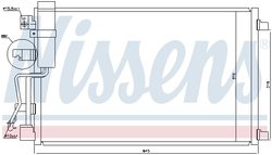 Radiator climatizare Nissens 940041