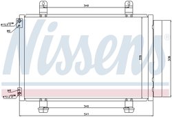 Radiator climatizare Nissens 940079