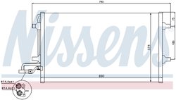 Radiator climatizare Nissens 940086