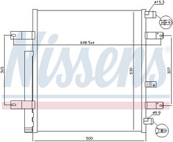Radiator climatizare Nissens 940094