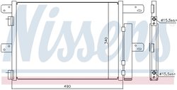 Radiator climatizare Nissens 940096