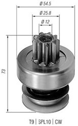 PINION ELECTROMOTOR MAGNETI MARELLI 940113020085 - Piesa auto compatibila cu mai multe marci