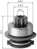 PINION ELECTROMOTOR MAGNETI MARELLI 940113020256 - Piesa auto compatibila cu mai multe marci