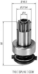 Pinion electromotor Magneti Marelli 940113020305