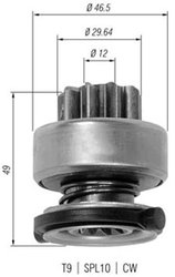 PINION ELECTROMOTOR MAGNETI MARELLI 940113020334 - Piesa auto compatibila cu mai multe marci