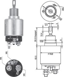 Solenoid electromotor Magneti Marelli 940113050271