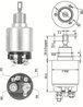 Solenoid electromotor Magneti Marelli 940113050323