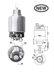 Solenoid electromotor Magneti Marelli 940113050564