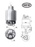 Solenoid electromotor Magneti Marelli 940113050564