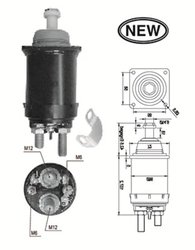 Solenoid electromotor Magneti Marelli 940113050569